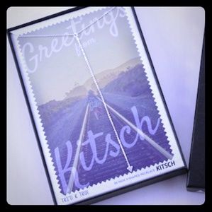 Kitsch Tri'd & True Y shaped necklace